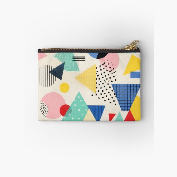 Item preview, Pastel Memphis Geometric Pattern | Scandinavian Retro Abstract Shapes designed and sold by lavanya11.
