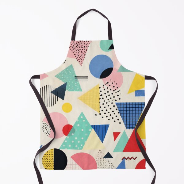 Item preview, Pastel Memphis Geometric Pattern | Scandinavian Retro Abstract Shapes designed and sold by lavanya11.