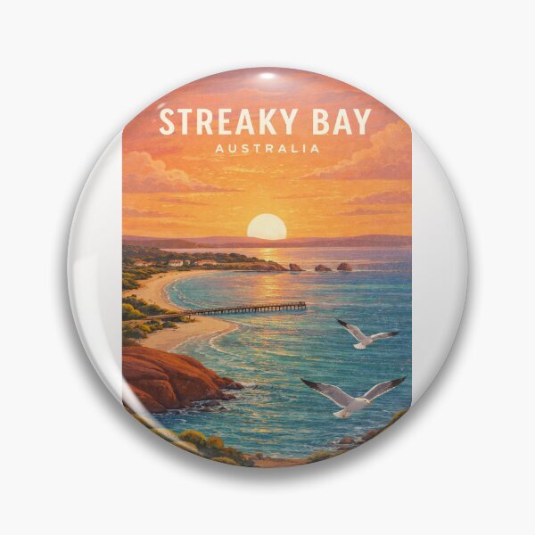 Item preview, Streaky Bay Eyre Peninsula South Australia Coastal Sunset designed and sold by Places On Earth.