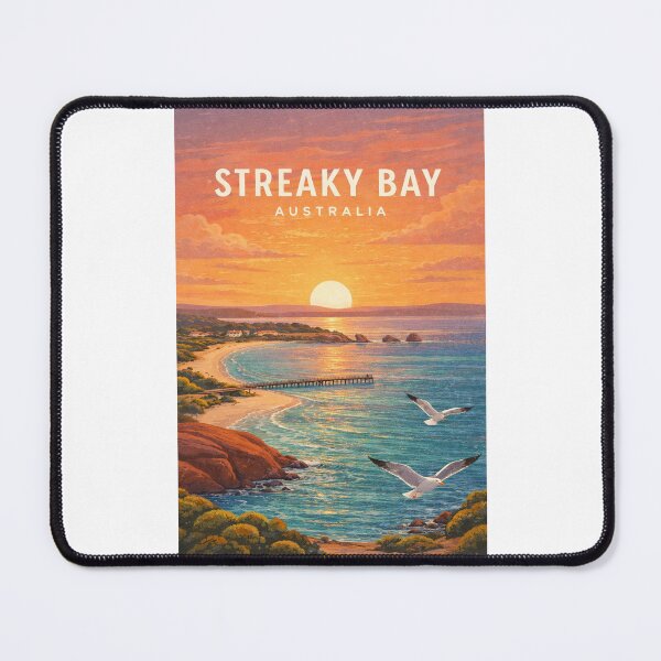 Item preview, Streaky Bay Eyre Peninsula South Australia Coastal Sunset designed and sold by Places On Earth.