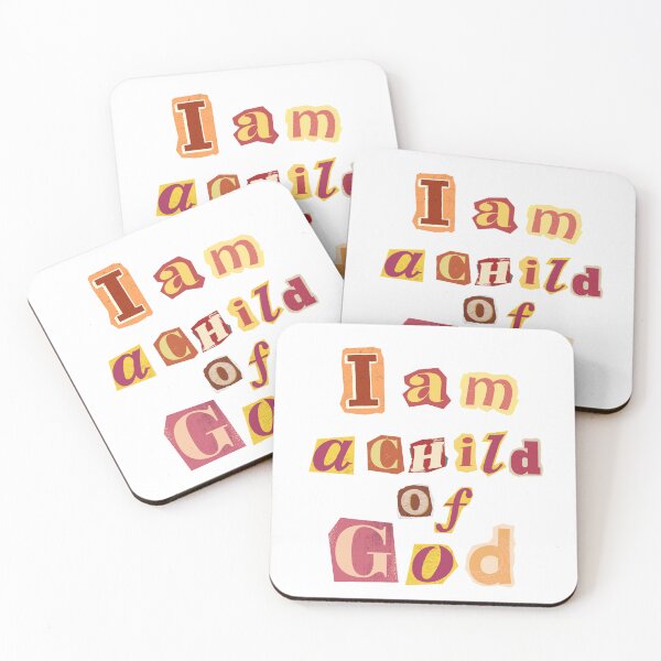 Item preview, I Am a Child of God - T-Shirt, Hoodie, Mug, Notebook etc. designed and sold by HisDesignCo.