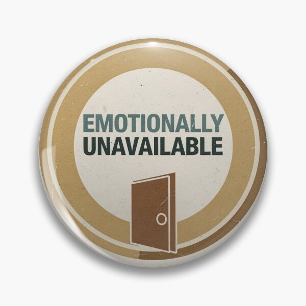 Item preview, Department of Emotional Unavailability Retro Poster designed and sold by PictorialWhimsy.