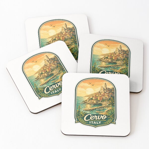 Item preview, Cervo Liguria Italian Riviera Coastal Village Italy designed and sold by Places On Earth.