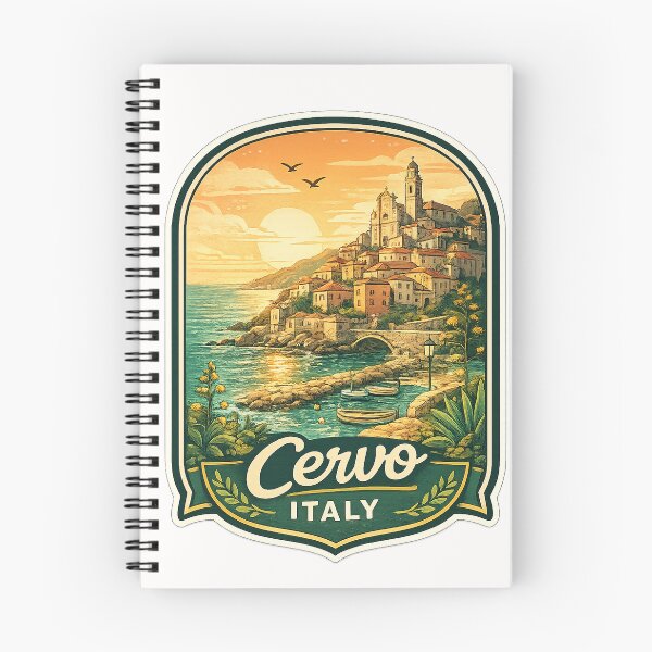 Item preview, Cervo Liguria Italian Riviera Coastal Village Italy designed and sold by Places On Earth.