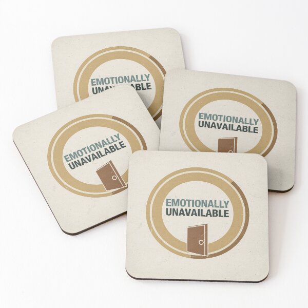 Item preview, Department of Emotional Unavailability Retro Poster designed and sold by PictorialWhimsy.