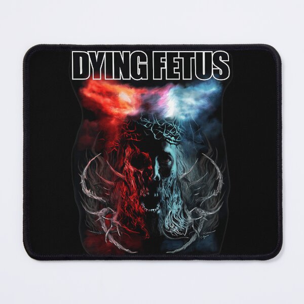 Item preview, Dying Fetus Death Metal Red Blue Jesus Skull designed and sold by farisauliar.