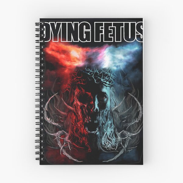 Item preview, Dying Fetus Death Metal Red Blue Jesus Skull designed and sold by farisauliar.