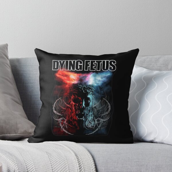 Item preview, Dying Fetus Death Metal Red Blue Jesus Skull designed and sold by farisauliar.
