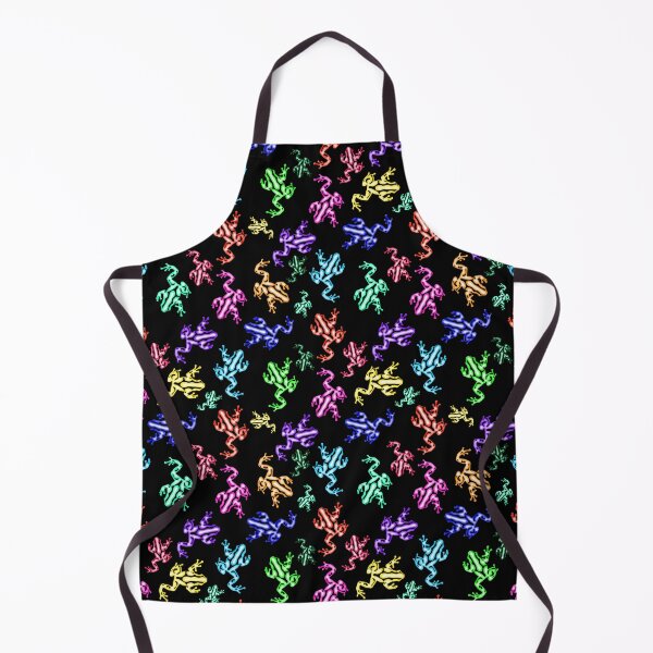 Item preview, Neon Frogs Seamless Pattern designed and sold by dotdotsmilecreative.