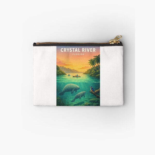 Item preview, Crystal River Kings Bay Manatee Springs Florida designed and sold by Places On Earth.