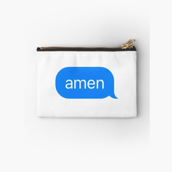Item preview, "amen" Text Message designed and sold by PrettiPrintts.