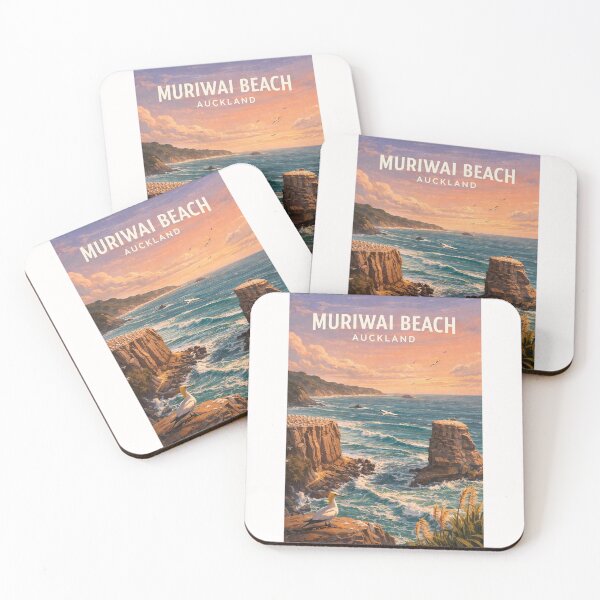 Item preview, Muriwai Beach Gannet Colony Auckland West Coast New Zealand designed and sold by Places On Earth.