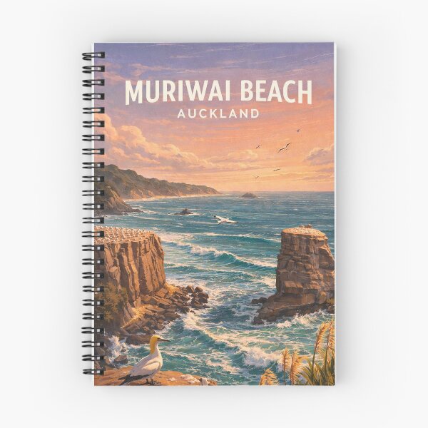 Item preview, Muriwai Beach Gannet Colony Auckland West Coast New Zealand designed and sold by Places On Earth.