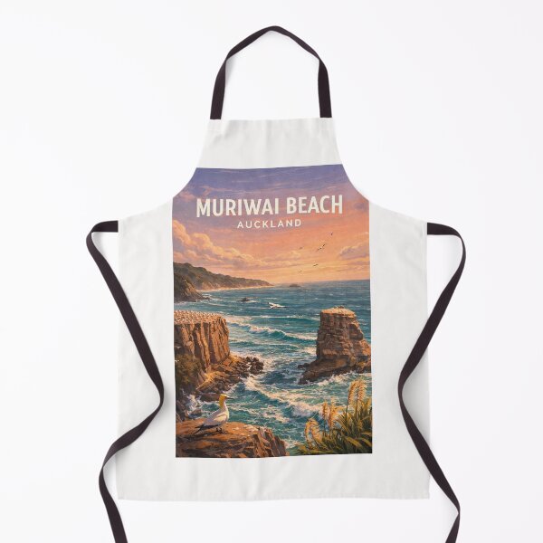 Item preview, Muriwai Beach Gannet Colony Auckland West Coast New Zealand designed and sold by Places On Earth.