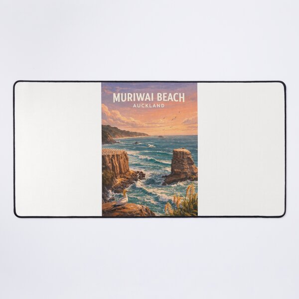Item preview, Muriwai Beach Gannet Colony Auckland West Coast New Zealand designed and sold by Places On Earth.