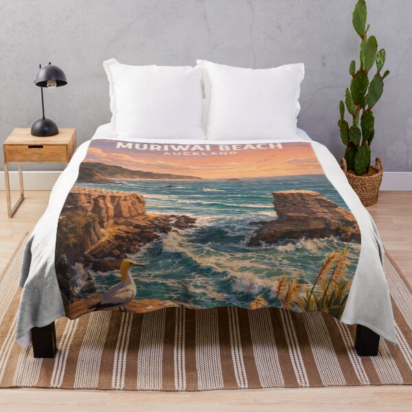 Item preview, Muriwai Beach Gannet Colony Auckland West Coast New Zealand designed and sold by Places On Earth.