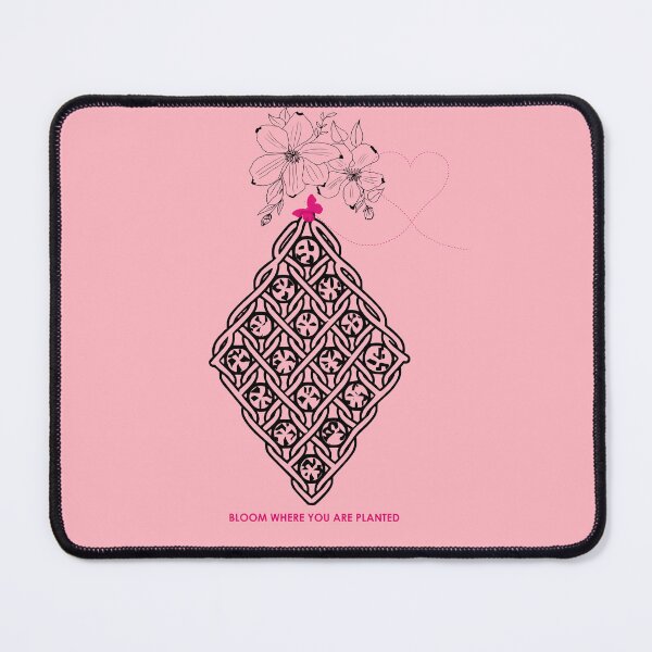 Item preview, Boho Macrame Floral Art – Bloom Where You Are Planted ​ – Light Rose Edition designed and sold by Macramellennias.