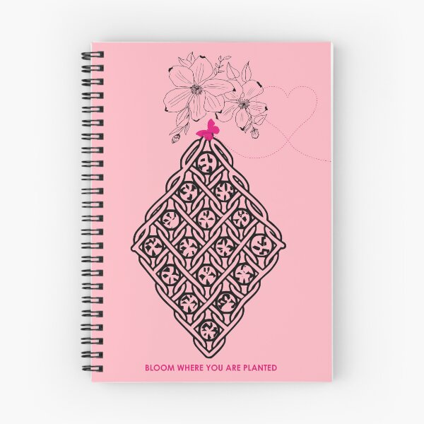 Item preview, Boho Macrame Floral Art – Bloom Where You Are Planted ​ – Light Rose Edition designed and sold by Macramellennias.