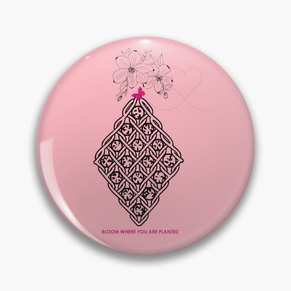 Item preview, Boho Macrame Floral Art – Bloom Where You Are Planted ​ – Light Rose Edition designed and sold by Macramellennias.