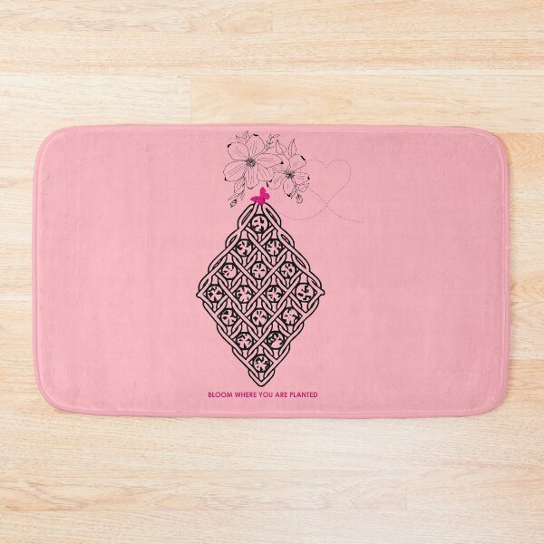 Item preview, Boho Macrame Floral Art – Bloom Where You Are Planted ​ – Light Rose Edition designed and sold by Macramellennias.