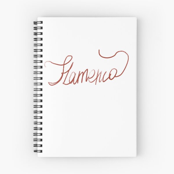 Item preview, Flamenco – hand‑drawn typographic illustration full of rhythm designed and sold by WorldOFaMillion.