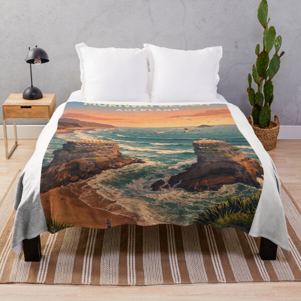 Item preview, Muriwai Beach Gannet Cliffs Tasman Sea Auckland Coast designed and sold by Places On Earth.