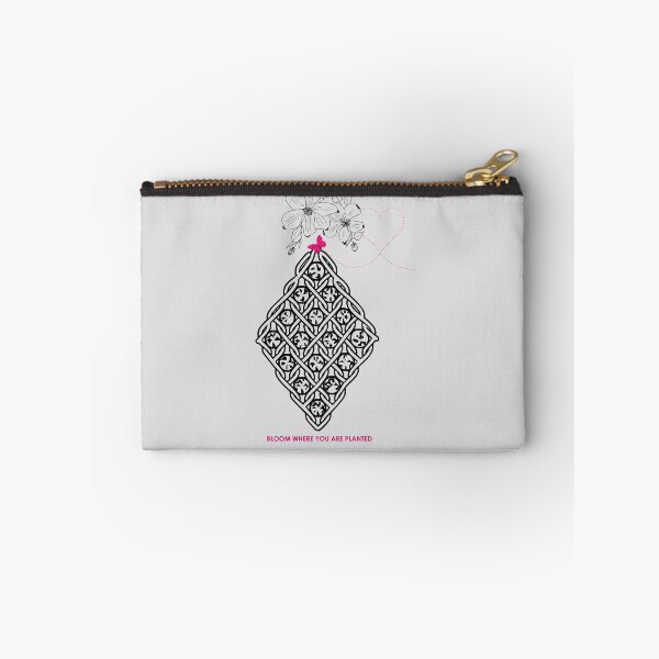 Item preview, Boho Macrame Floral Art – Bloom Where You Are Planted ​ – Ice Grey Edition designed and sold by Macramellennias.