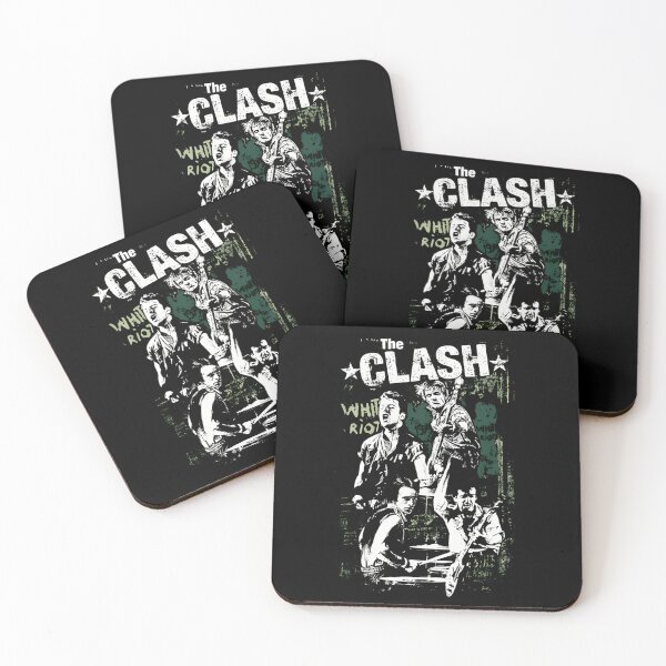 Item preview, The Clash Rock Band White Riot Green designed and sold by farisauliar.
