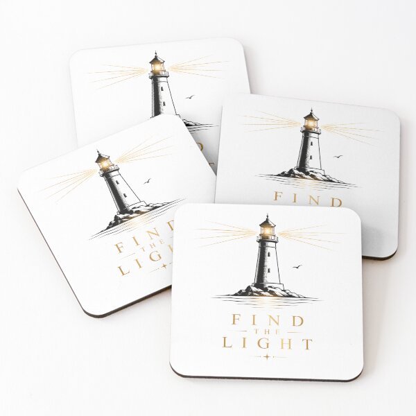 Item preview, Find the Light – Minimalist Lighthouse Design designed and sold by WakeUpByLP.