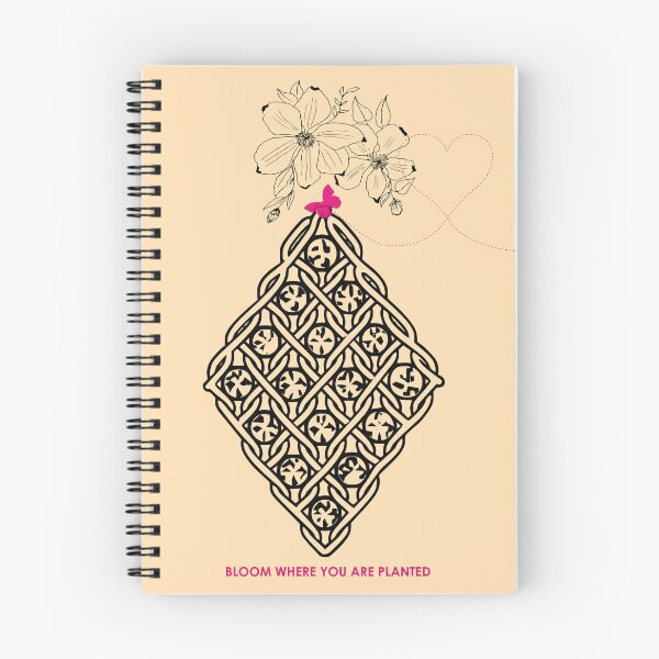 Item preview,  Boho Macrame Floral Art – Bloom Where You Are Planted ​ – Peach Glow Edition designed and sold by Macramellennias.