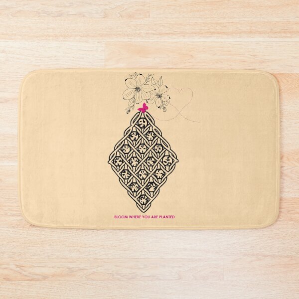 Item preview,  Boho Macrame Floral Art – Bloom Where You Are Planted ​ – Peach Glow Edition designed and sold by Macramellennias.