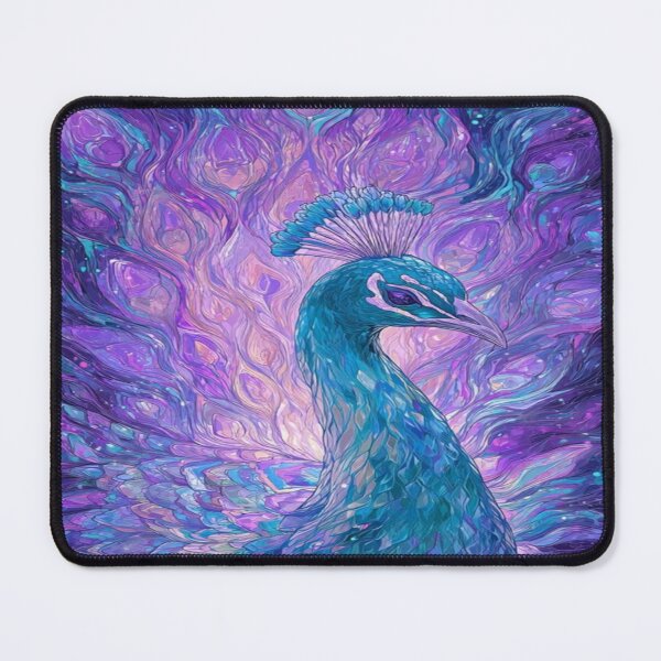 Item preview, Fantasy Peacock Abstract Feathers Artwork  designed and sold by NivyasArtistry.