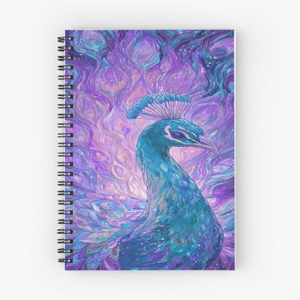 Item preview, Fantasy Peacock Abstract Feathers Artwork  designed and sold by NivyasArtistry.