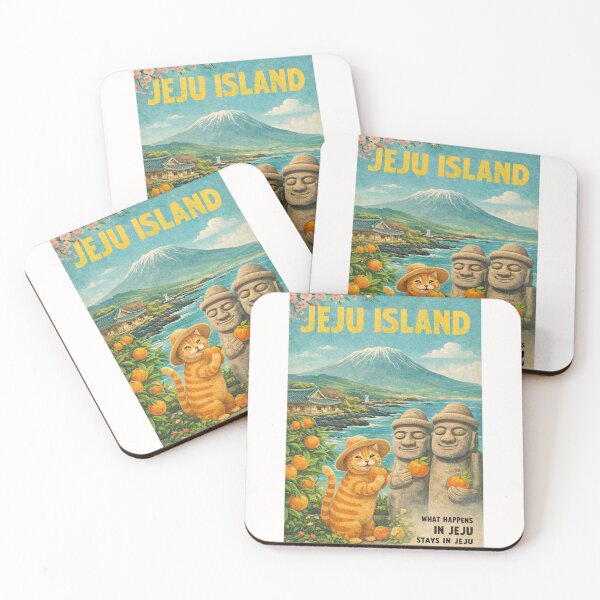Item preview, Jeju Island Hallasan Dol Hareubang and Seongsan South Korea designed and sold by Places On Earth.
