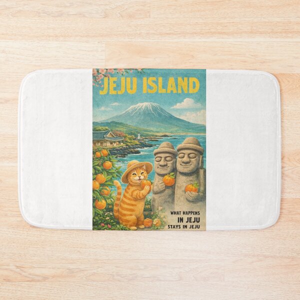 Item preview, Jeju Island Hallasan Dol Hareubang and Seongsan South Korea designed and sold by Places On Earth.