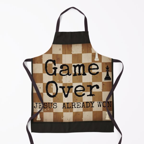 Item preview, Game Over Jesus Already Won - T-shirt, Mug, Hoodie etc. designed and sold by HisDesignCo.
