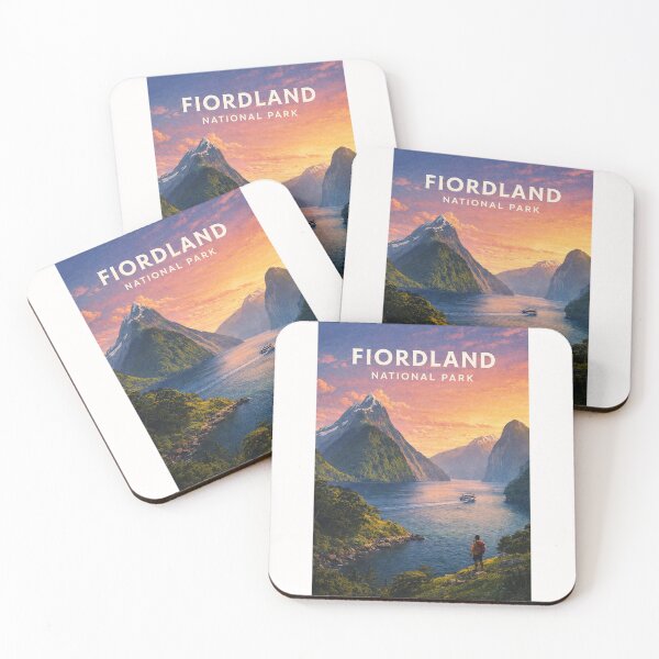 Item preview, Fiordland National Park Milford Sound New Zealand Landscape designed and sold by Places On Earth.