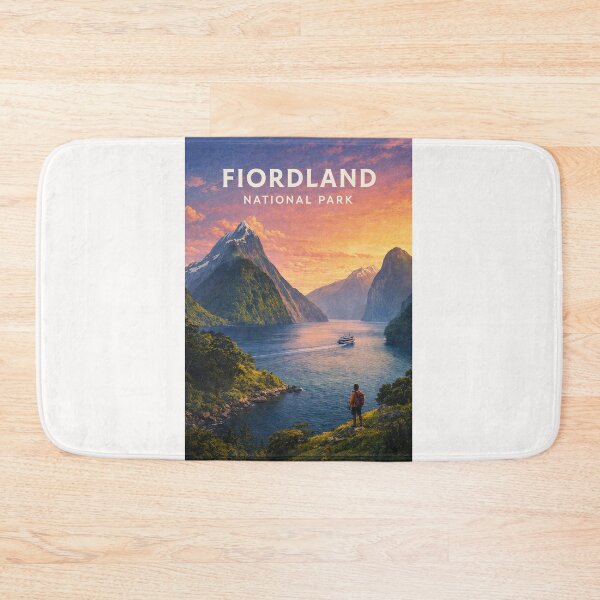 Item preview, Fiordland National Park Milford Sound New Zealand Landscape designed and sold by Places On Earth.