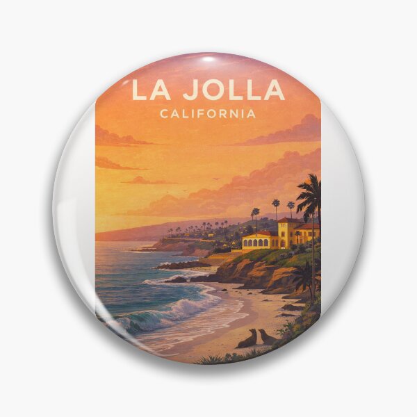 Item preview, La Jolla Cove Pacific Coast San Diego California designed and sold by Places On Earth.
