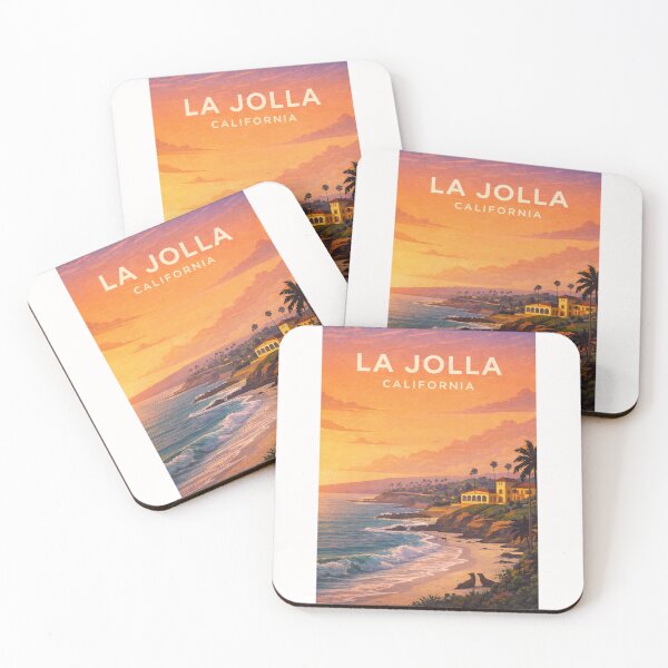 Item preview, La Jolla Cove Pacific Coast San Diego California designed and sold by Places On Earth.