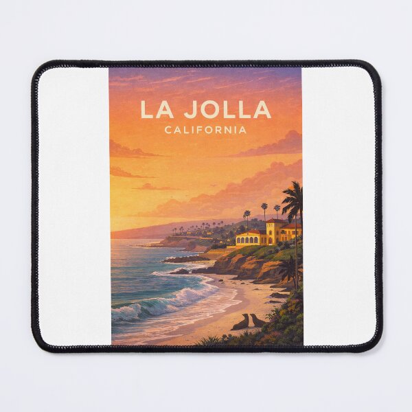 Item preview, La Jolla Cove Pacific Coast San Diego California designed and sold by Places On Earth.