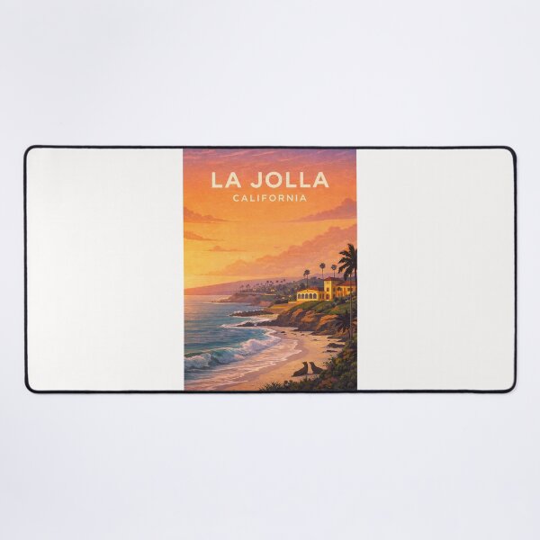 Item preview, La Jolla Cove Pacific Coast San Diego California designed and sold by Places On Earth.