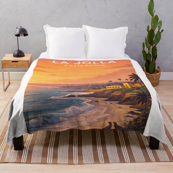 Item preview, La Jolla Cove Pacific Coast San Diego California designed and sold by Places On Earth.