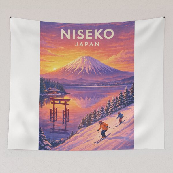 Item preview, Niseko Mount Yotei Winter Landscape Hokkaido Japan designed and sold by Places On Earth.