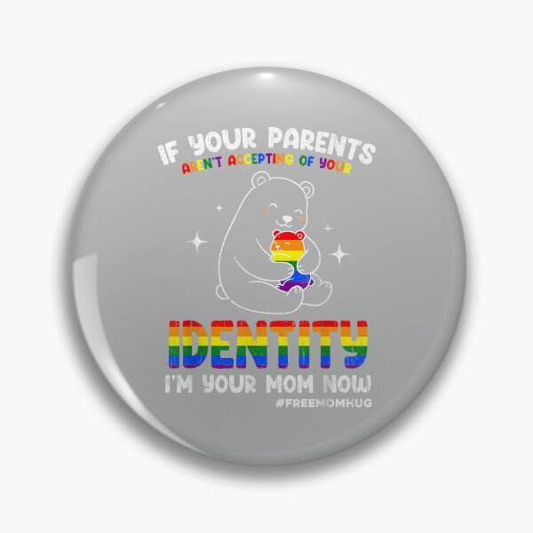 Item preview, Gay Pride Im Your Mom Now Bear Hug Parents Accepting LGBTQ designed and sold by ArleneRowe.