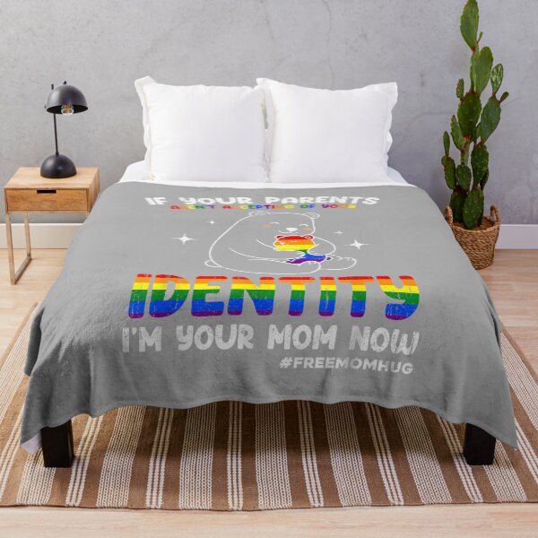 Item preview, Gay Pride Im Your Mom Now Bear Hug Parents Accepting LGBTQ designed and sold by ArleneRowe.
