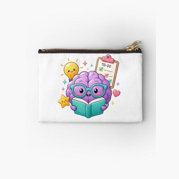 Item preview, Cute Brain Reading Sticker | ADHD Learning, Productivity, Study Motivation & Kawaii Book Lover Design designed and sold by Pixanova.