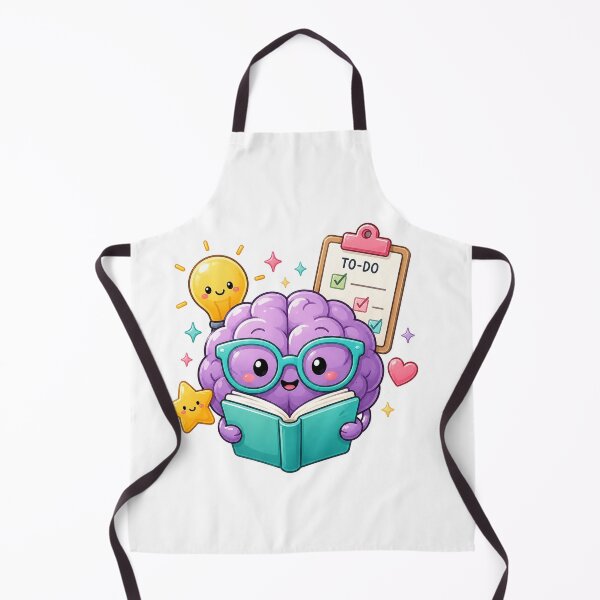 Item preview, Cute Brain Reading Sticker | ADHD Learning, Productivity, Study Motivation & Kawaii Book Lover Design designed and sold by Pixanova.