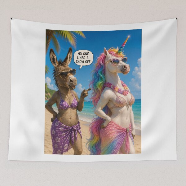 Item preview, The Unicorn designed and sold by DonkeysinBras.