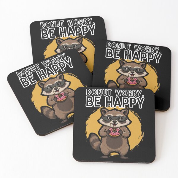 Item preview, Donut Worry, Be Happy | Funny Donut  designed and sold by BrokenLabel.